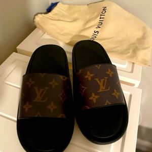 Louis Vuitton rubber slides